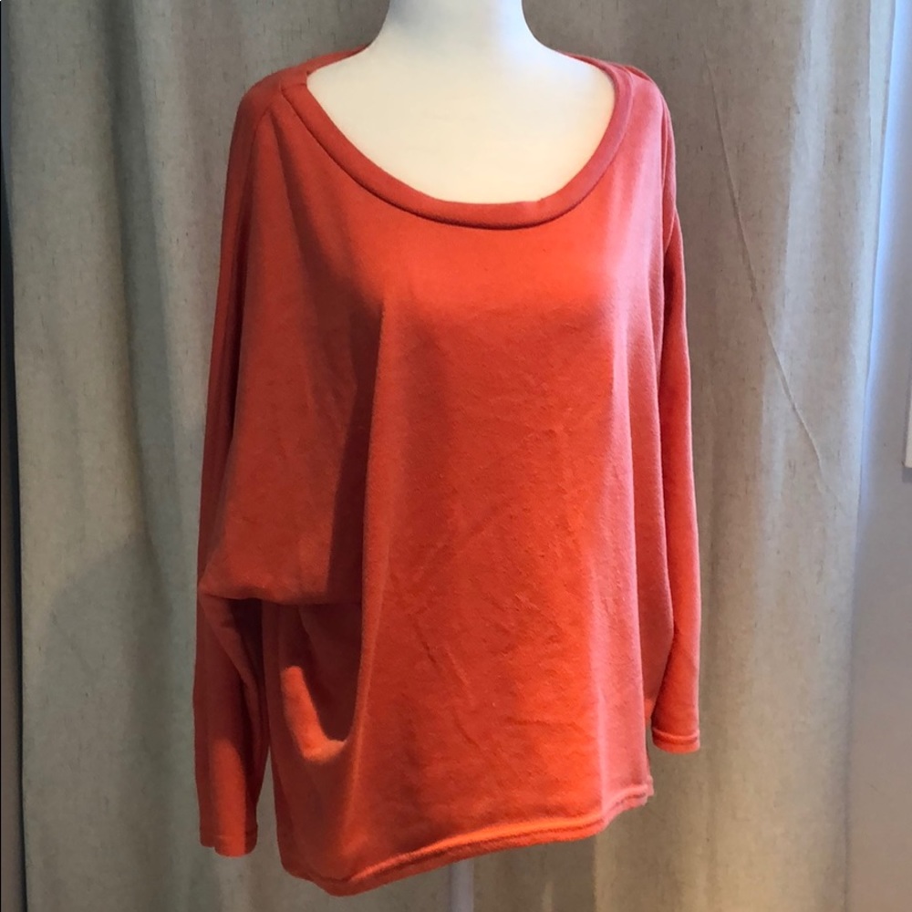 High low baggy sweater